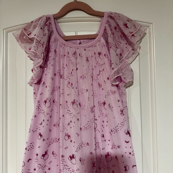 NWOT Disney Pink Kids Nightgown - Size 7/8 - Picture 3 of 8